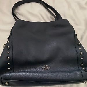 Navy Coach handbag